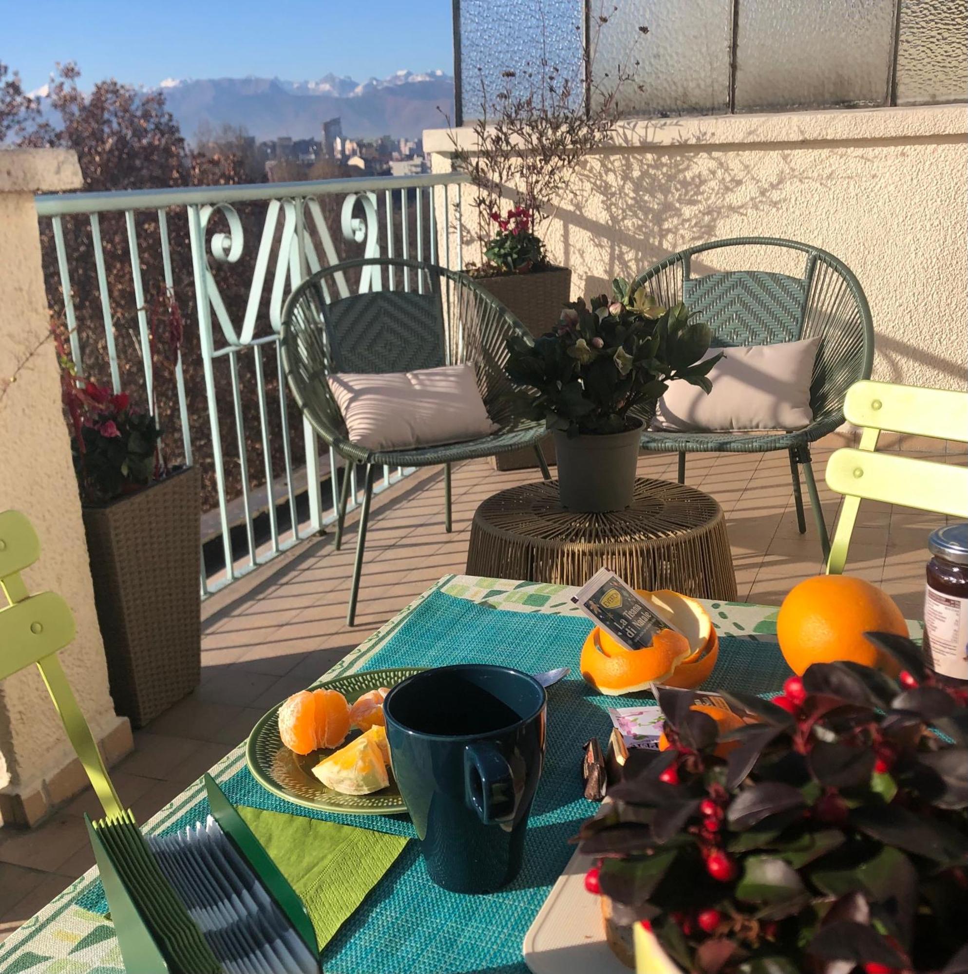 Attico Ellen Terrazza Con Vista Apartamento Turim Exterior foto