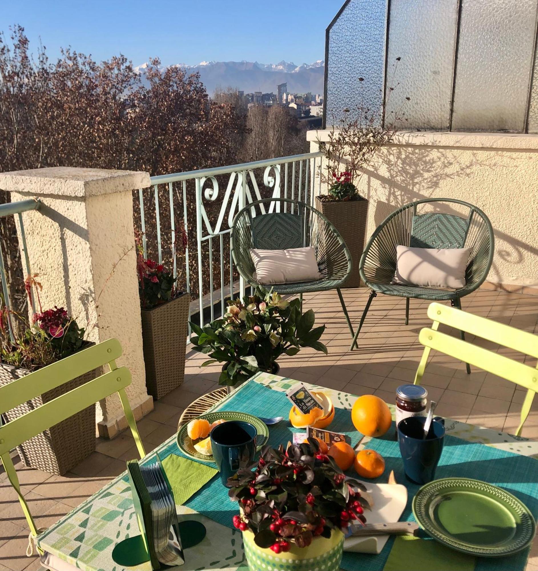 Attico Ellen Terrazza Con Vista Apartamento Turim Exterior foto